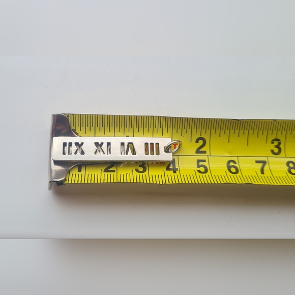 TIFFANY & CO ATLAS STERLING SILVER PENDANT - Picture 4 of 8